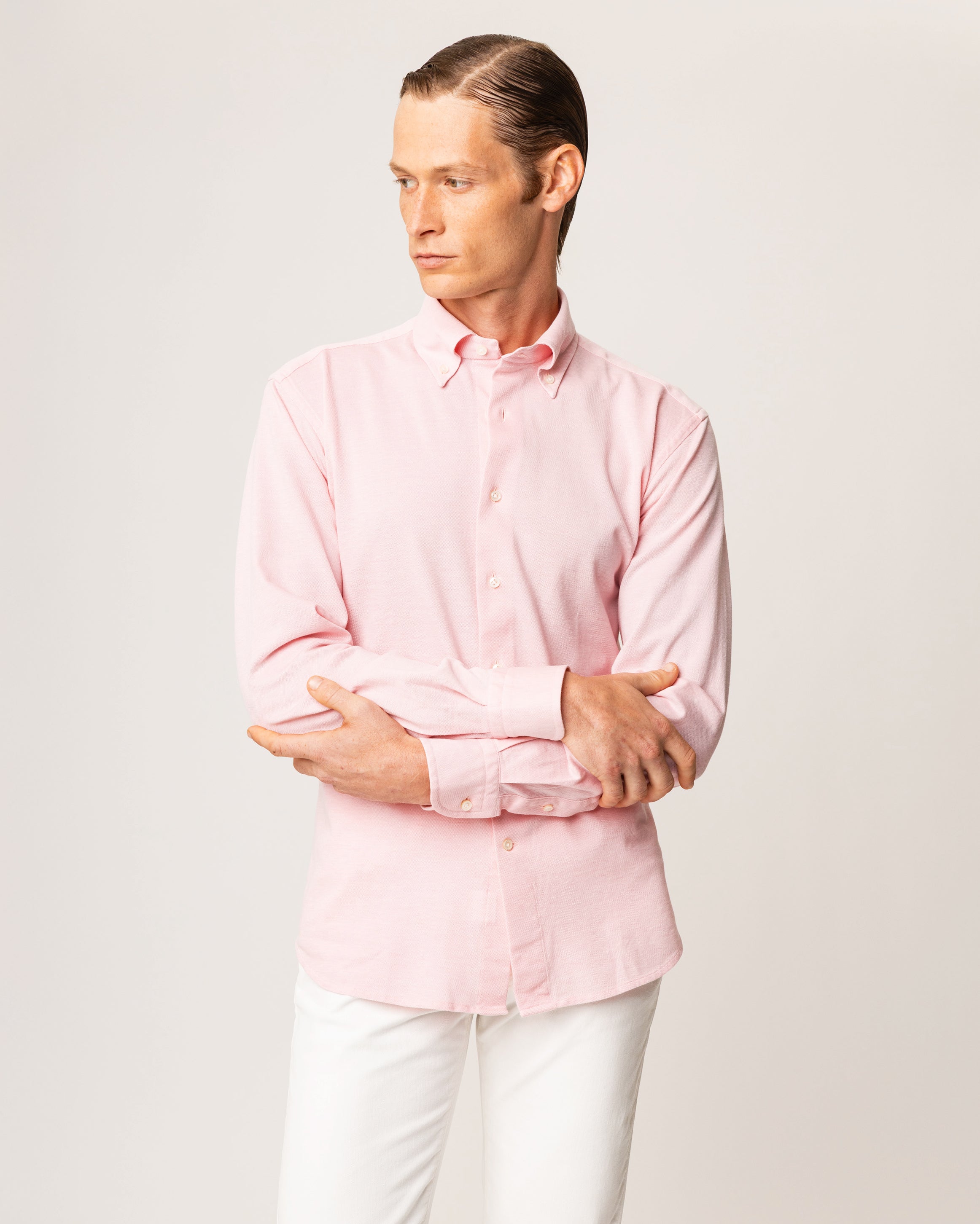 Camicia-Body Lumina In Satin Crema | Paloma Store - PALOMA Store Camicia-Body Lumina In Satin Crema | Paloma Store - PALOMA Store
