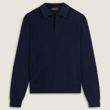 Long-sleeved polo shirt