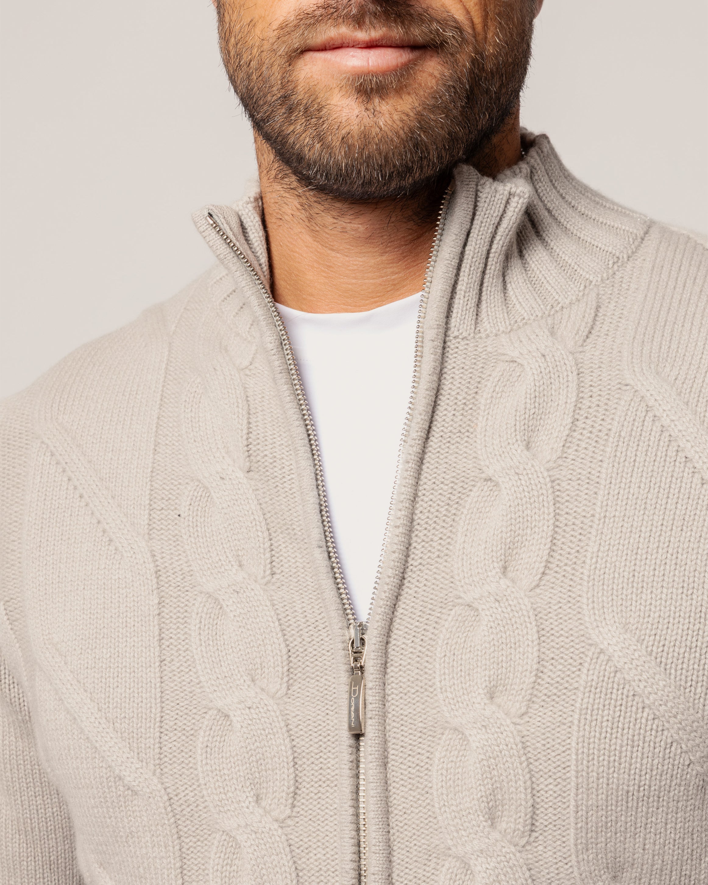Cable-knit cardigan – Doriani