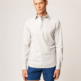 Pique polo shirt