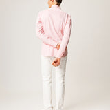 Pique button-down shirt