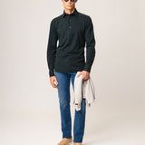 Pique polo shirt
