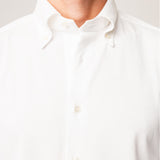Pique button-down shirt