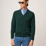 V-neck sweater