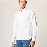 Pique polo shirt