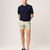 Short-sleeved polo shirt