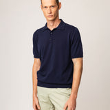 Short-sleeved polo shirt