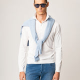 Long-sleeved polo shirt
