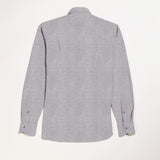 Button-down shirt with placket