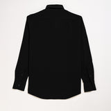 Button-down shirt with placket