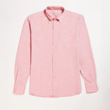 Pique button-down shirt