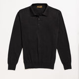 Long-sleeved polo shirt