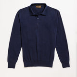 Long-sleeved polo shirt